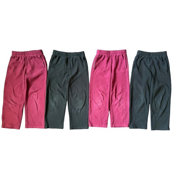 Lot OLD NAVY Kids S 6-7 Micro Performance Fleece Pants Open Leg Boys Sweatpants - Picture 3 of 11